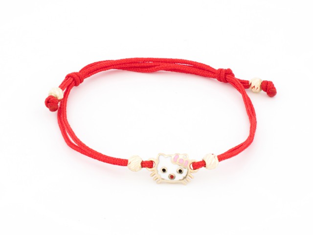 Bratara aur 14 K, Hello Kitty si snur matase CBB 1019