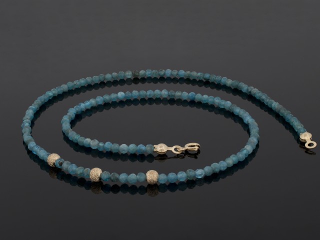 Lant aur 14 K, apatit si snur silicon CBL 103